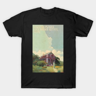 Haunted Places The Eden Brown Estate on Nevis T-Shirt